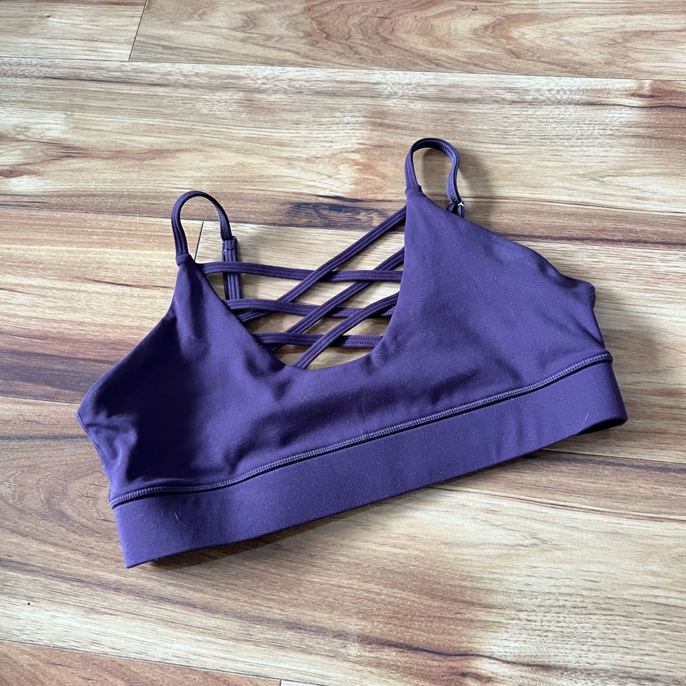 Til You Collapse Sports Bra